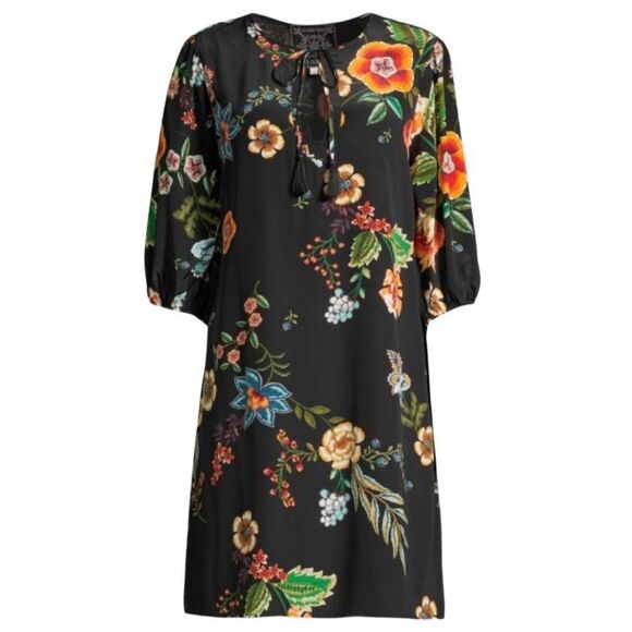 Johnny Was Zorya Printed Floral Mini Dress Small - Picture 3 of 8
